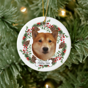 shiba inu hond Gepersonaliseerd Ornament voor huis
