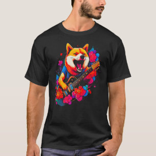 Shiba Inu hondenmuziek 1 T-shirt