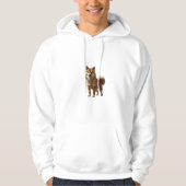 Shiba Inu Hoodie – Dual Image Front & Back (Voorkant)