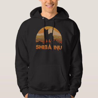SHIBA INU Hoodie  Retro Hoodie