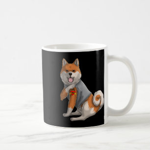 Shiba Inu I Love Mam Tattoo Dog Shirt Funny Moeder Koffiemok