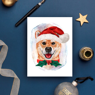 Shiba Inu kerstcadeaus voor honden Feestdagenkaart