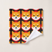 Shiba Inu Logo Serviette de bain (Gant de toilette)