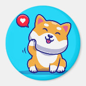 Shiba Inu Magneet (Voorkant)