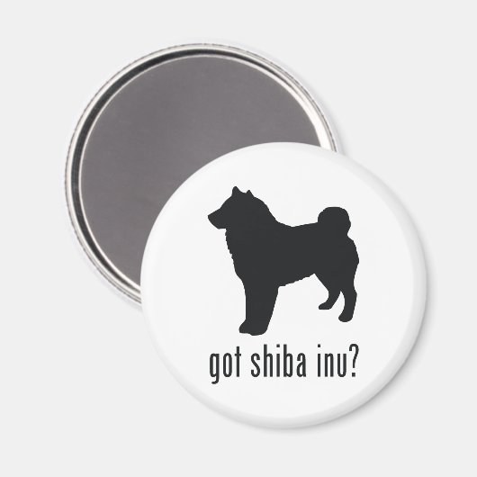Shiba Inu Magneet (Voorkant / Achterkant)