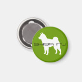 SHIBA INU MAGNEET (Voorkant / Achterkant)