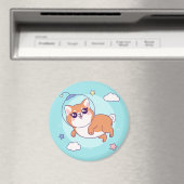 Shiba Inu Magnet Magneet (Insitu (Vaatwasser))