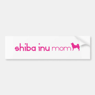 Shiba Inu mama Bumpersticker