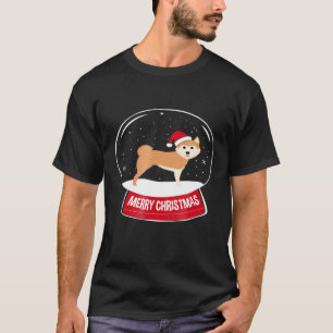 Shiba Inu Merry kerstboom Ball T-shirt