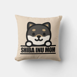 SHIBA INU MOM - Liefdevol Shiba Inu Moeder Design Kussen