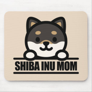 SHIBA INU MOM - Liefdevol Shiba Inu Moeder Design Muismat