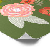 Shiba Inu - Noir et Tan - Art mural (Coin)