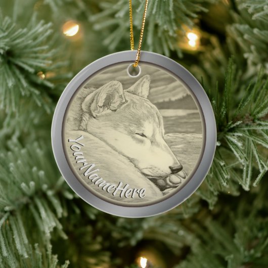 Shiba Inu Ornament Personalized Dao Art Decoration (Boom)