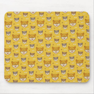 Shiba Inu Pattern Muismat