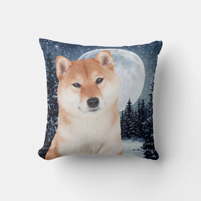 Shiba Inu Pillow Kussen (Voorkant)