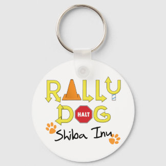 Shiba Inu Rally Dog Sleutelhanger
