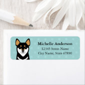 Shiba Inu Return Address Labels (Insitu)
