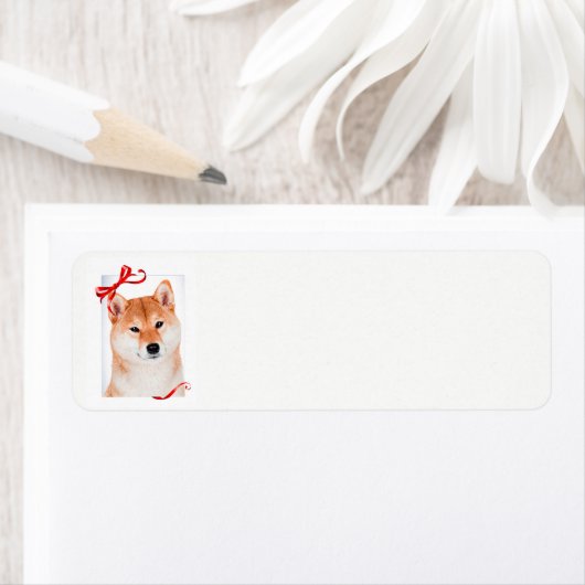 Shiba Inu Return Address Labels (Insitu)