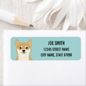 Shiba Inu Return Address Labels (Insitu)