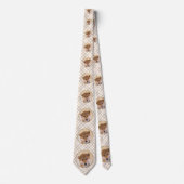 Shiba Inu (rood) schilderen - Oorspronkelijke hond Stropdas (Voorkant)