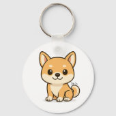 Shiba Inu Sleutelhanger (Voorkant)