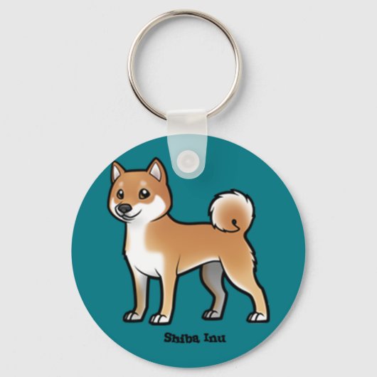 shiba inu sleutelhanger (Voorkant)