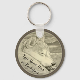Shiba Inu Sleutelhanger Personalized Shiba Inu Dog
