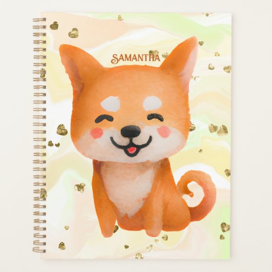 Shiba Inu souriant mignon (Devant)