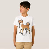 shiba inu t-shirt (Voorkant volledig)