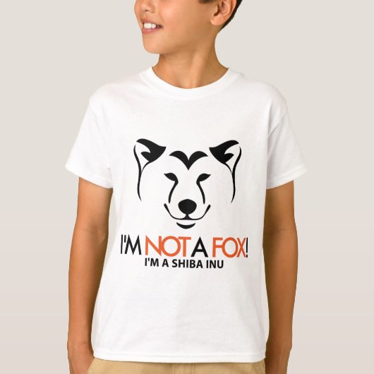 Shiba Inu T-shirt (Voorkant)