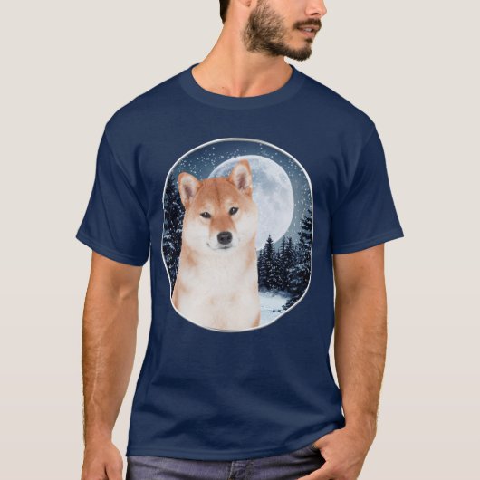 Shiba Inu T-shirt (Voorkant)
