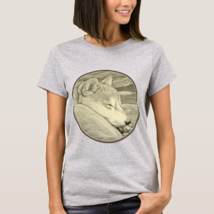 Shiba Inu T-shirt Biologische Dame's Shirt Hondens