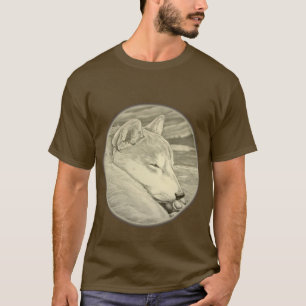 Shiba Inu T-shirt Mannen Shirt Hondenshirts
