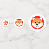 Shiba Inu Table Confetti (Devant)