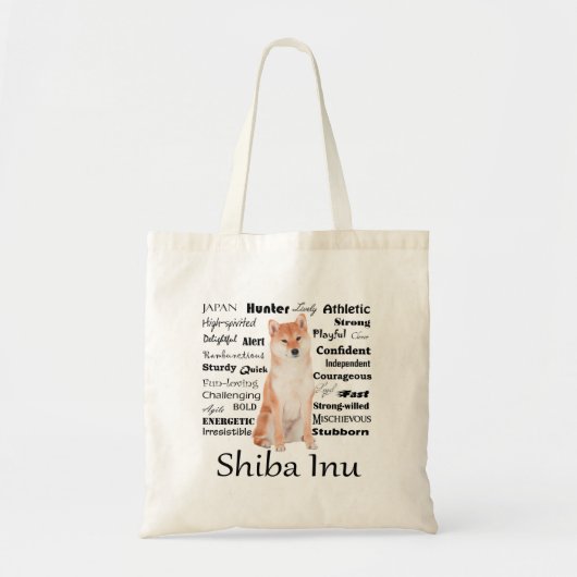 Shiba Inu Tas (Voorkant)