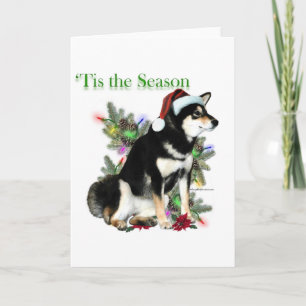 Shiba Inu ` Tis Feestdagen Kaart