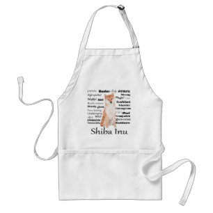 Shiba Inu Traits Barbeque Apron Standaard Schort