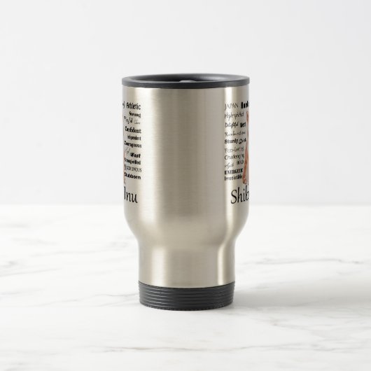 Shiba Inu Travel Mug Reisbeker (Center)