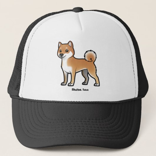 shiba inu trucker pet (Voorkant)