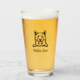 Shiba Inu Tumbler en verre