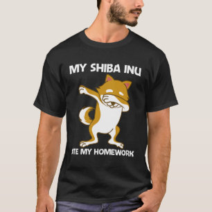 Shiba Inu voor Japan ras dier T-shirt