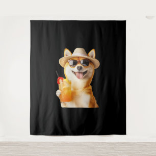 Shiba Inu Wandkleed