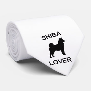 shiba-liefhebber stropdas