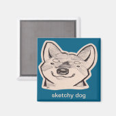 Shiba magneet (Voorkant / Achterkant)