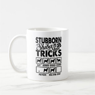 Shiba têtu Inu dupe la tasse