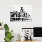 Shibe Park Baseball 1913 Poster (Thuiskantoor)