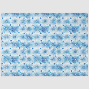 Shibori Blauw Japans Textiel Art nr. 18 Tissuepapier