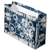 Shibori Groot Cadeauzakje (Voorkant Gekanteld)