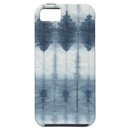 Shibori Indigio Print Case-Mate iPhone Case (Achterkant)