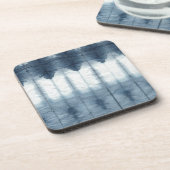 Shibori Indigio Print Drankjes Onderzetter (Linkerzijde)